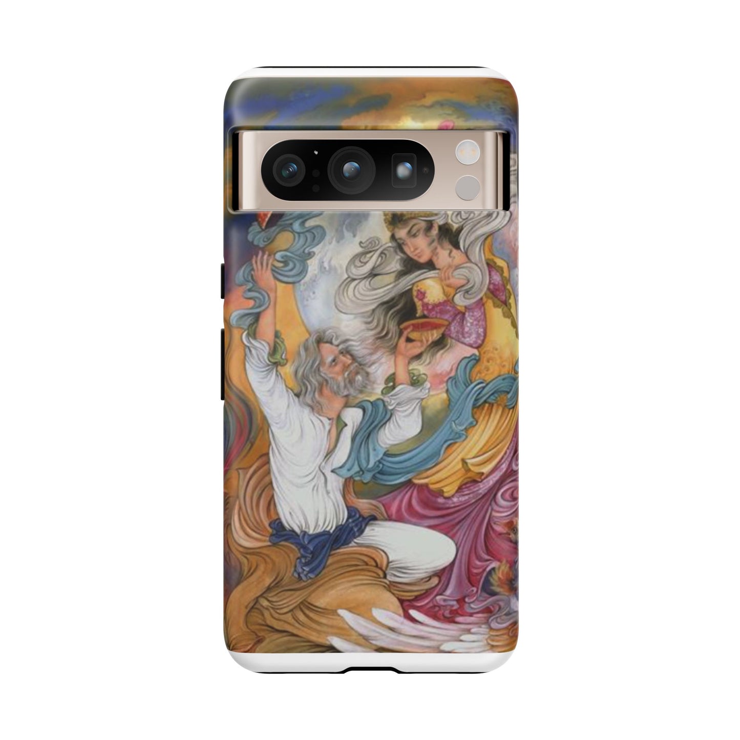 HOMAYE OWJ-E SA’ADAT – MYTHICAL PERSIAN MINIATURE ART PHONE CASE