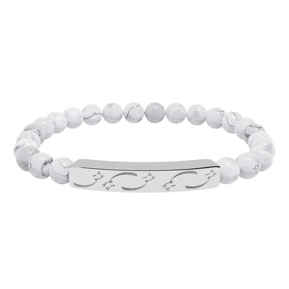 BRACELET PERLES CALLIGRAPHIE FARSIE AMOUR - GRAVÉ