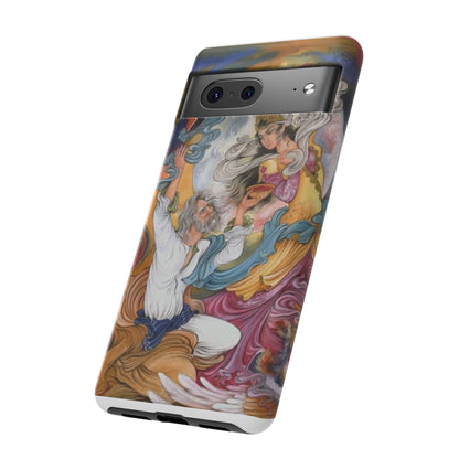 HOMAYE OWJ-E SA’ADAT – MYTHICAL PERSIAN MINIATURE ART PHONE CASE