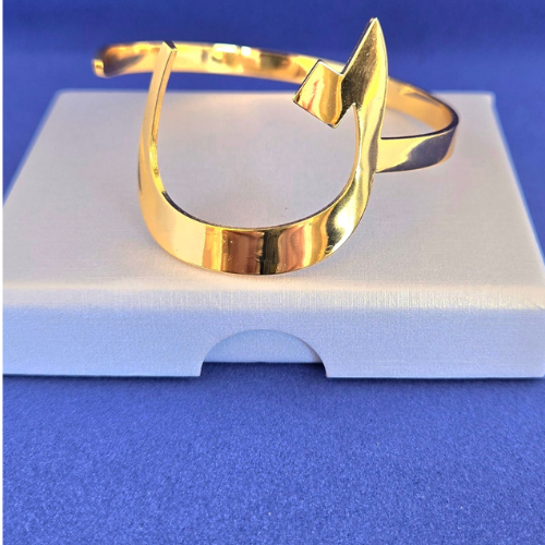 PERSONALIZED 18K GOLD PLATED ADJUSTABLE ALPHABET BRACELET