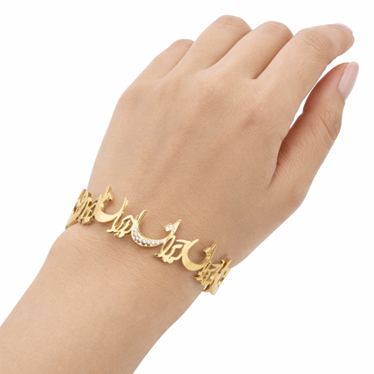 9 ETERNAL IRAN BRACELET | 18K GOLD PLATED