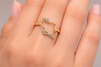 IRAN MAP JEWELRY SET COLLECTION