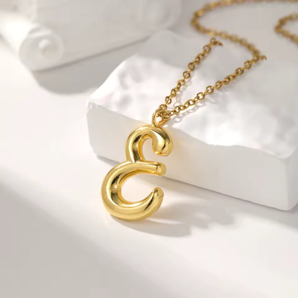 CUSTOM 3D fARSI / ARABIC LETTER NECKLACE