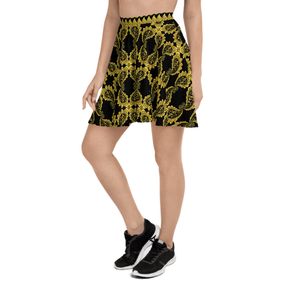 PERSIAN POETRY SKATER SKIRT – SOFT, STRETCHY & CUSTOMIZABLE او هر روز در چشم ما خوشتر میشود
