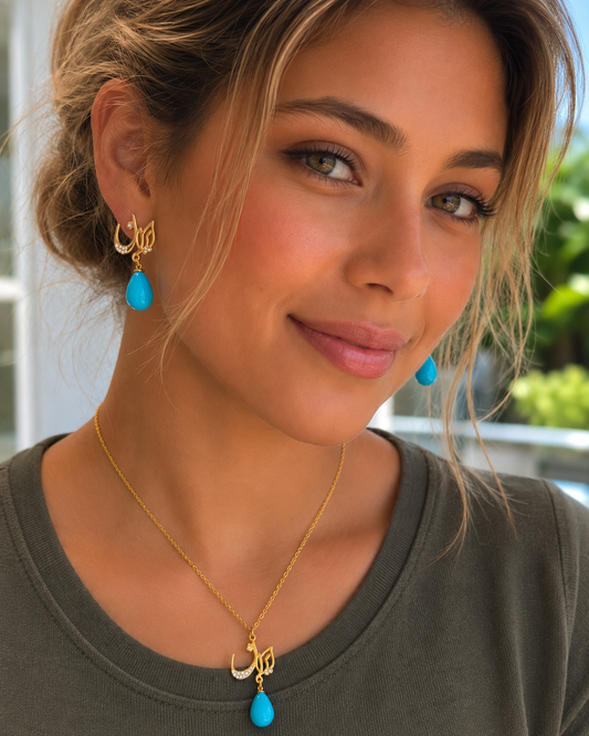 ETERNAL IRAN Necklace & Earrings Set