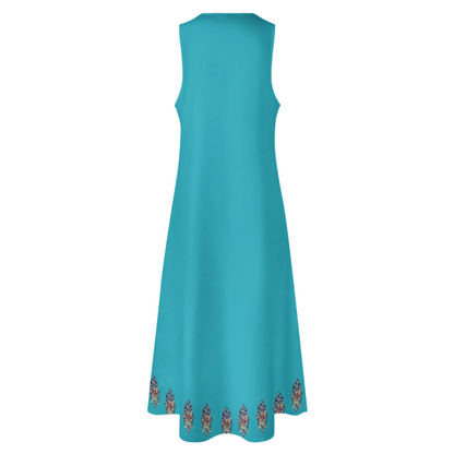 PERSIAN CALLIGRAPHY MAXI DRESS – باید که جمله جان شوی