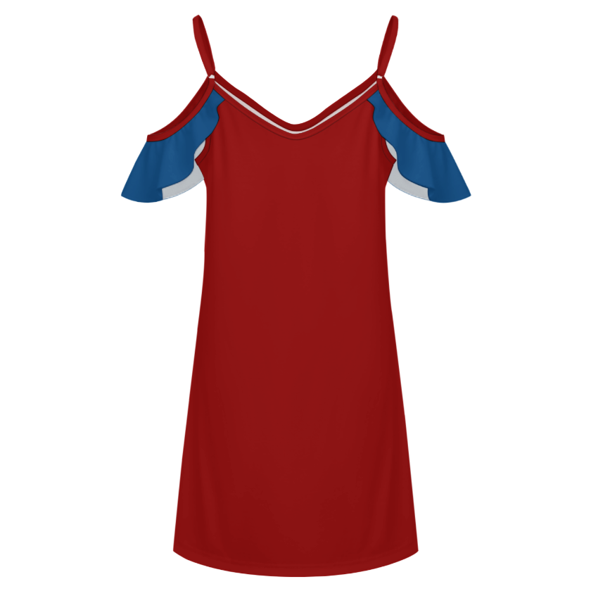 ROBE À VOLANTS CALLIGRAPHIE PERSE