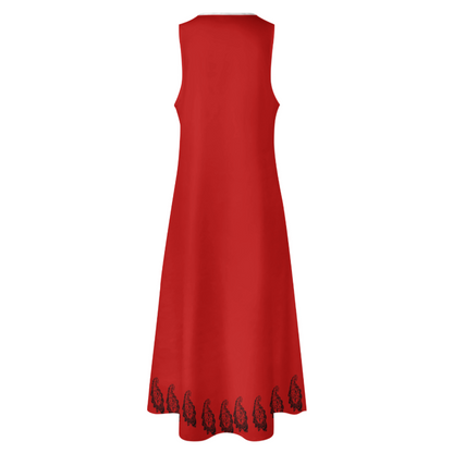 PERSIAN CALLIGRAPHY MAXI DRESS – باید که جمله جان شوی