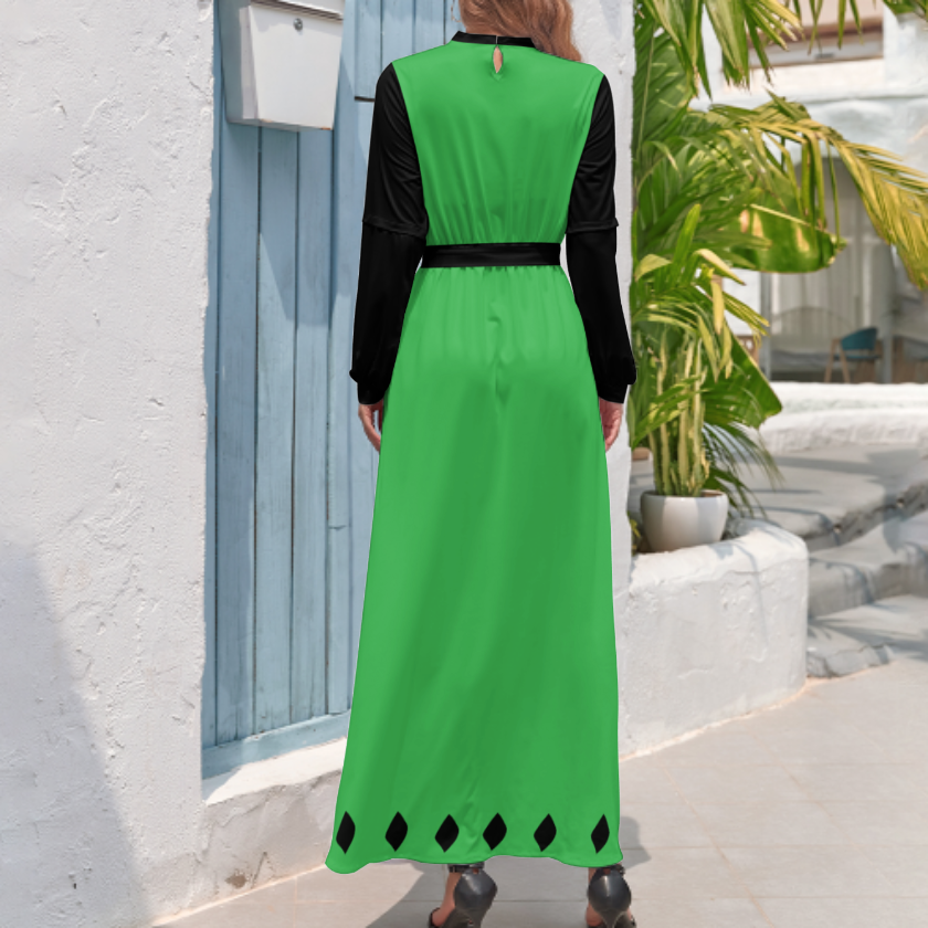 FARSI POATRY TURTLENECK LONG DRESS (Copy)