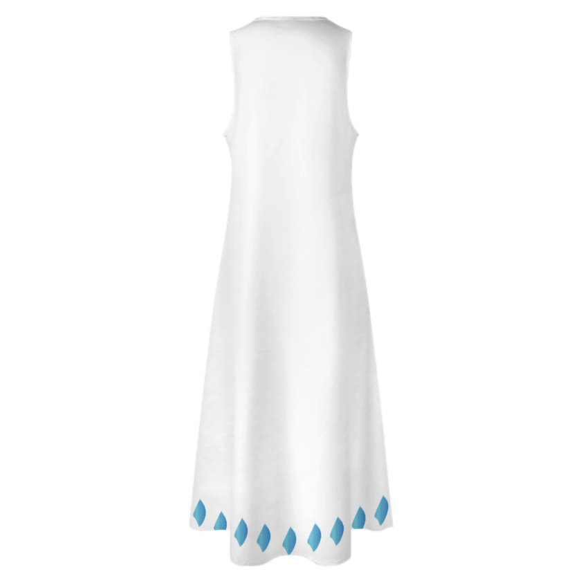 PERSIAN CALLIGRAPHY LOVE MAXI DRESS