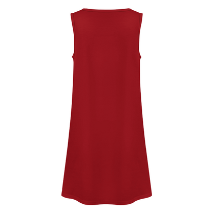PERSIAN CALLIGRAPHY RUFFLE DRESS