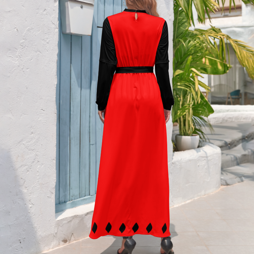 FARSI POATRY TURTLENECK LONG DRESS (Copy)