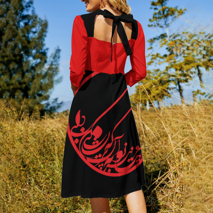 SUMMER SWEET BOWKNOT DRESS باید که جمله جان شوی