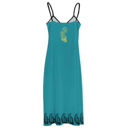 ANKLE-LENGTH SLIP DRESS BDQ