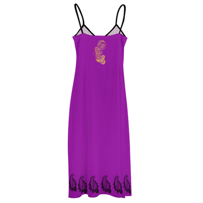 ANKLE-LENGTH SLIP DRESS BDQ