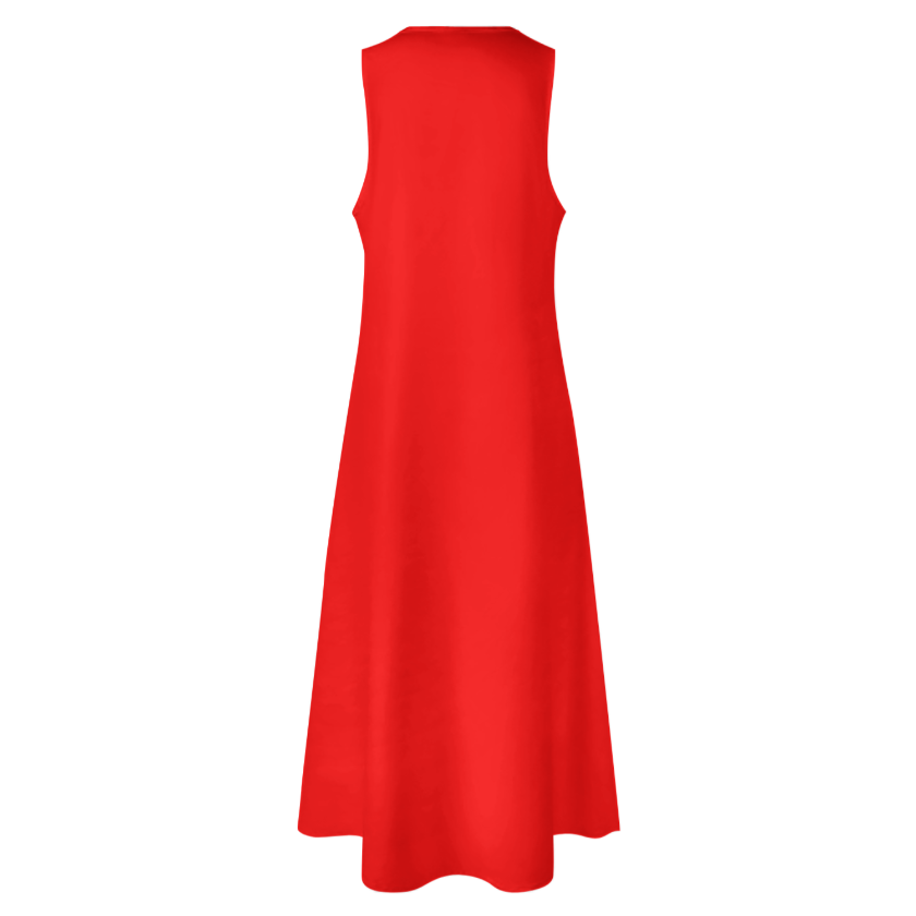 PERSIAN CALLIGRAPHY MAXI DRESS