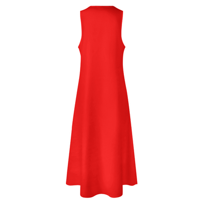 PERSIAN CALLIGRAPHY MAXI DRESS
