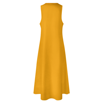 PERSIAN CALLIGRAPHY MAXI DRESS