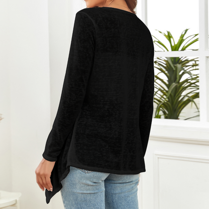 WOMEN’S DROP SHOULDER OPEN SHIRT باید که جمله جان شوی تا لایق جانان شوی