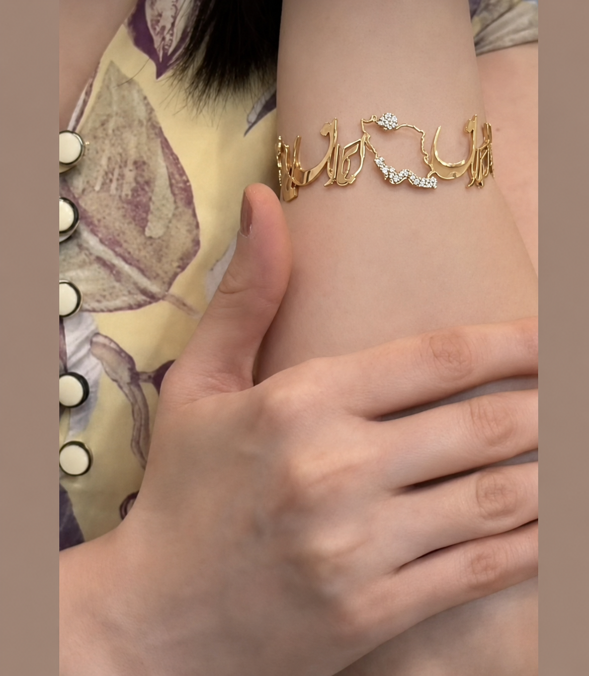 ETERNAL IRAN BRACELET - 18K GOLD PLATED
