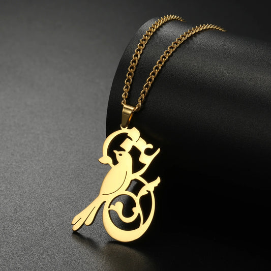 PERSIAN BIRDIE LOVE PENDANT NECKLACE
