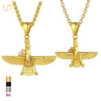 18Faravahar Necklace