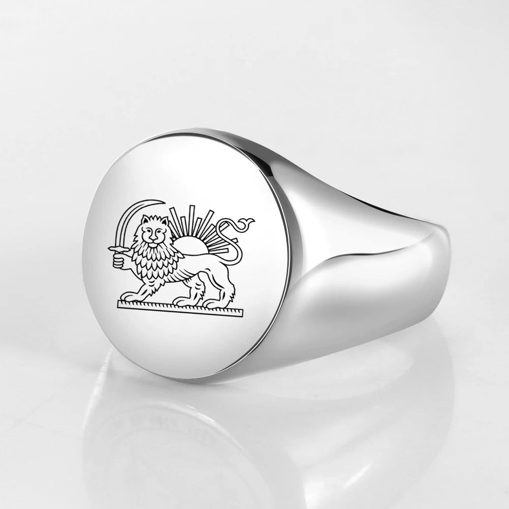Lion & Sun Ring