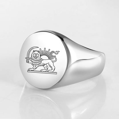 Lion & Sun Ring
