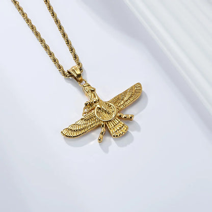 FARAVAHAR PENDANT NECKLACE