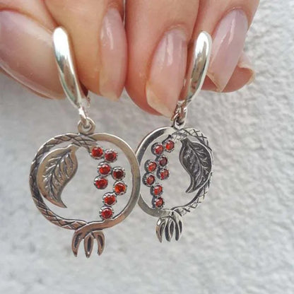 Pomegranate Earrings GIFT