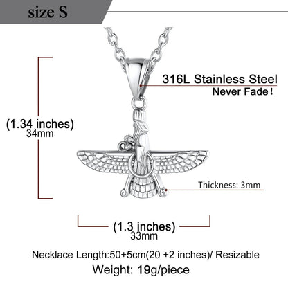 18Faravahar Necklace