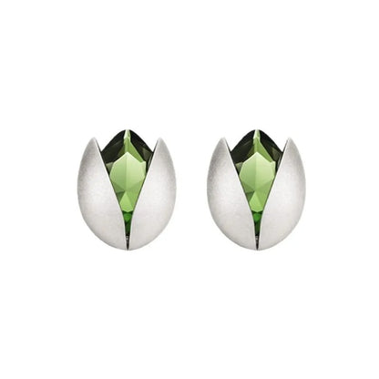 925 Sterling Silver Pistachio Jewelry Set