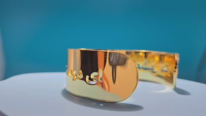 PERSIAN POETRY IRAN MAP BRACELET