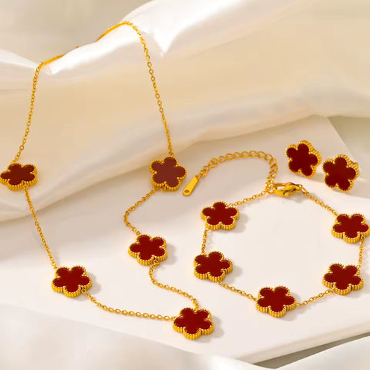 PLUM BLOSSOM JEWELRY SET (Copy)